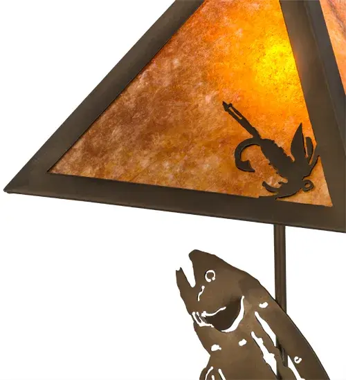 The Meyda Tiffany - Leaping Trout by Meyda Lighting - Image 7