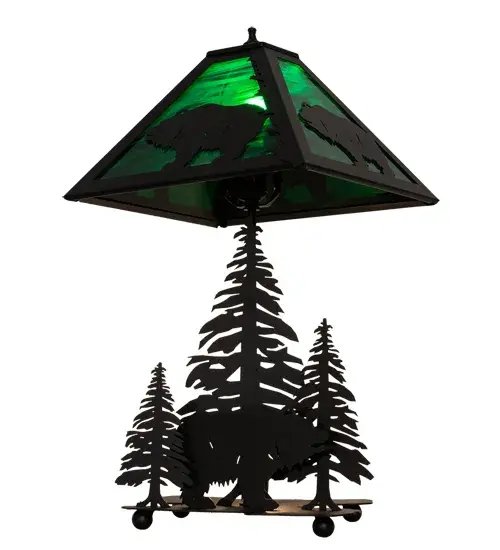 The Grizzly Bear Through the Trees by Meyda Lighting - Image 6
