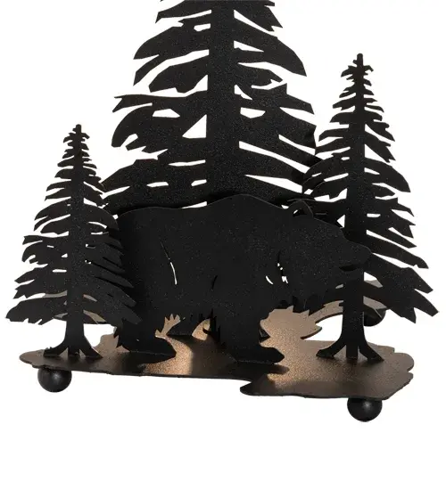 The Grizzly Bear Through the Trees by Meyda Lighting - Image 8