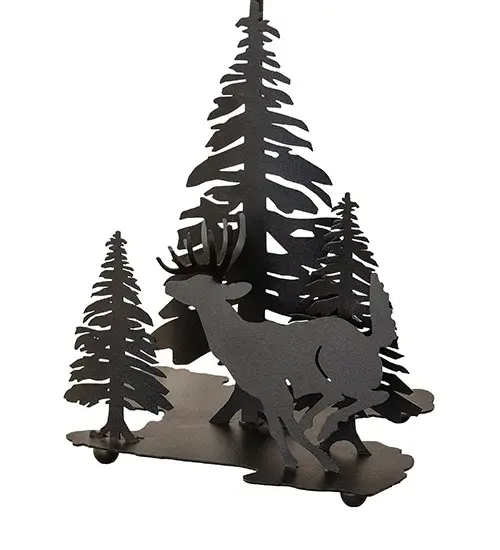 The Deer through the Trees by Meyda Lighting - Image 4