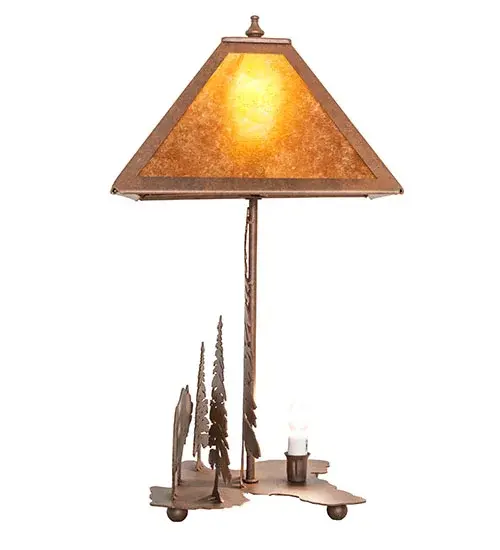 The Meyda Tiffany - Grizzly Bear Through The Trees by Meyda Lighting - Image 7