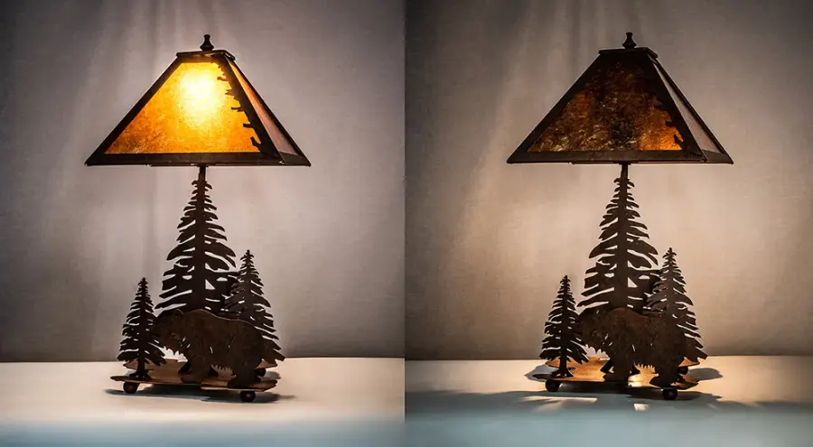 The Meyda Tiffany - Grizzly Bear Through The Trees by Meyda Lighting - Image 10