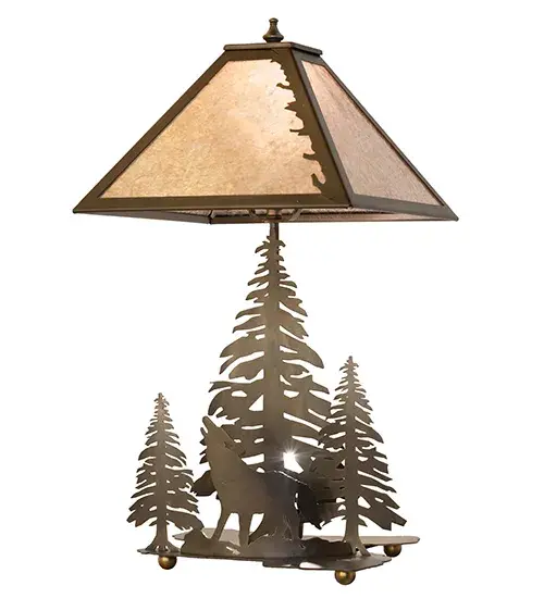 The Northwoods Wolf on the Loose by Meyda Lighting - Image 2