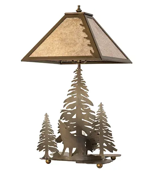 The Northwoods Wolf on the Loose by Meyda Lighting - Image 3