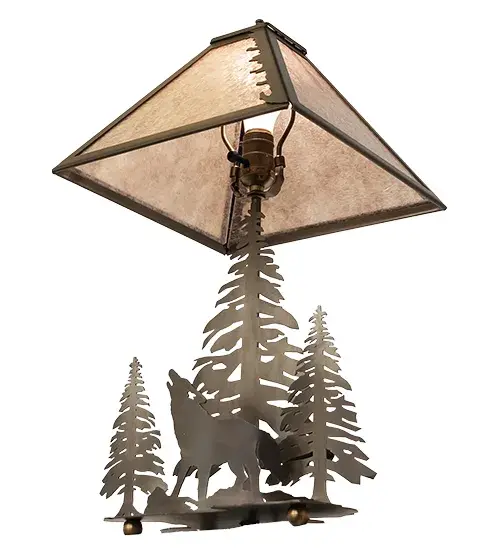 The Northwoods Wolf on the Loose by Meyda Lighting - Image 6