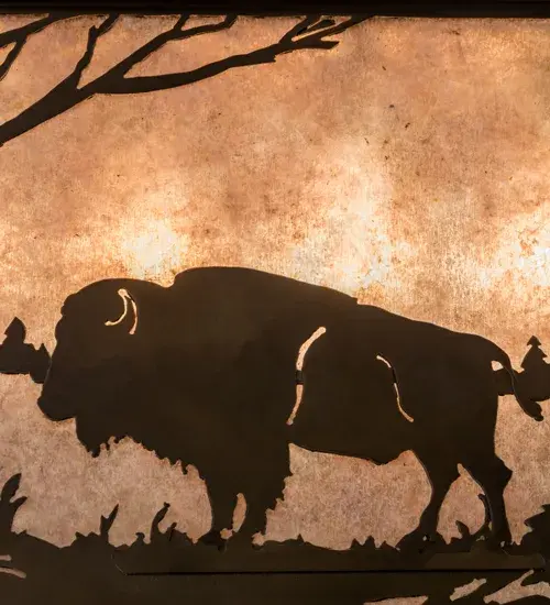 The Meyda Tiffany - Buffalo At Lake by Meyda Lighting - Image 9