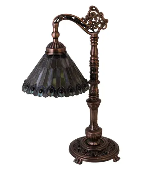 The Tiffany Jeweled Peacock by Meyda Lighting - Image 3