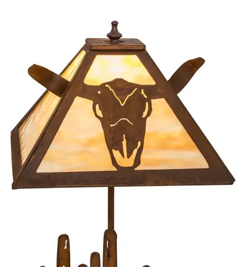 The Steer Skull by Meyda Lighting - Image 8