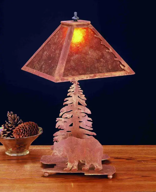 The Meyda Tiffany - Lone Bear by Meyda Lighting