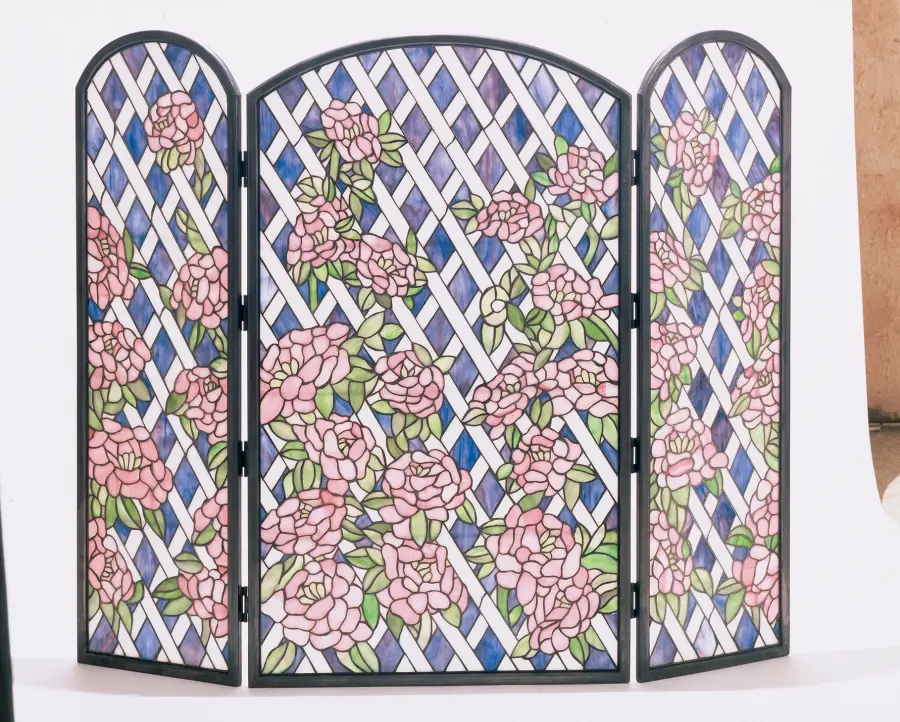 The Meyda Tiffany - Rose Trellis by Meyda Lighting