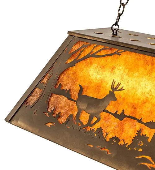 The Meyda Tiffany - Deer At Lake by Meyda Lighting - Image 9
