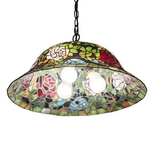 The Meyda Tiffany - Tiffany Rosebush by Meyda Lighting - Image 6