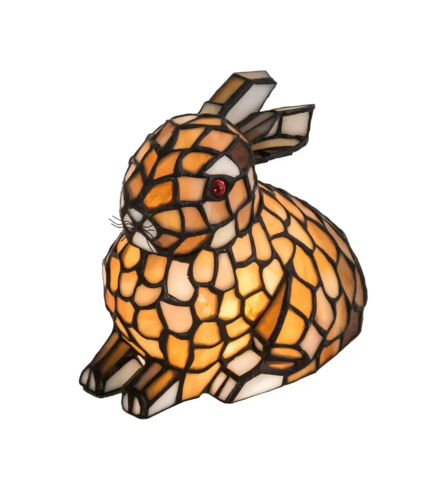 The Meyda Tiffany - Tiffany Rabbit by Meyda Lighting