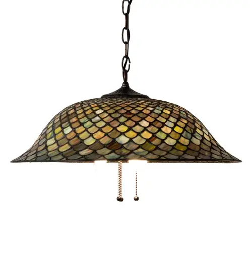 The Meyda Tiffany - Tiffany Fishscale by Meyda Lighting - Image 5