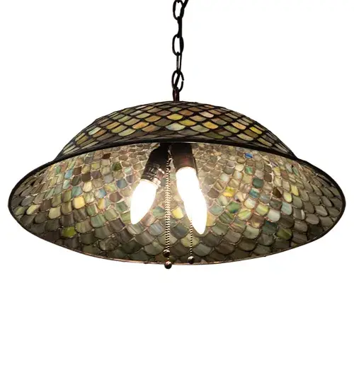 The Meyda Tiffany - Tiffany Fishscale by Meyda Lighting - Image 6