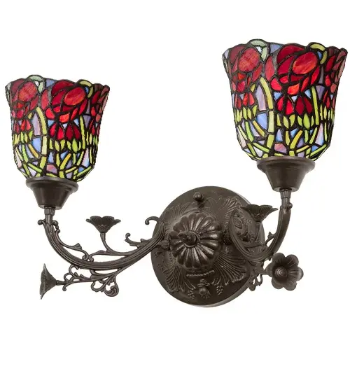The Red Rosebud by Meyda Lighting - Image 1