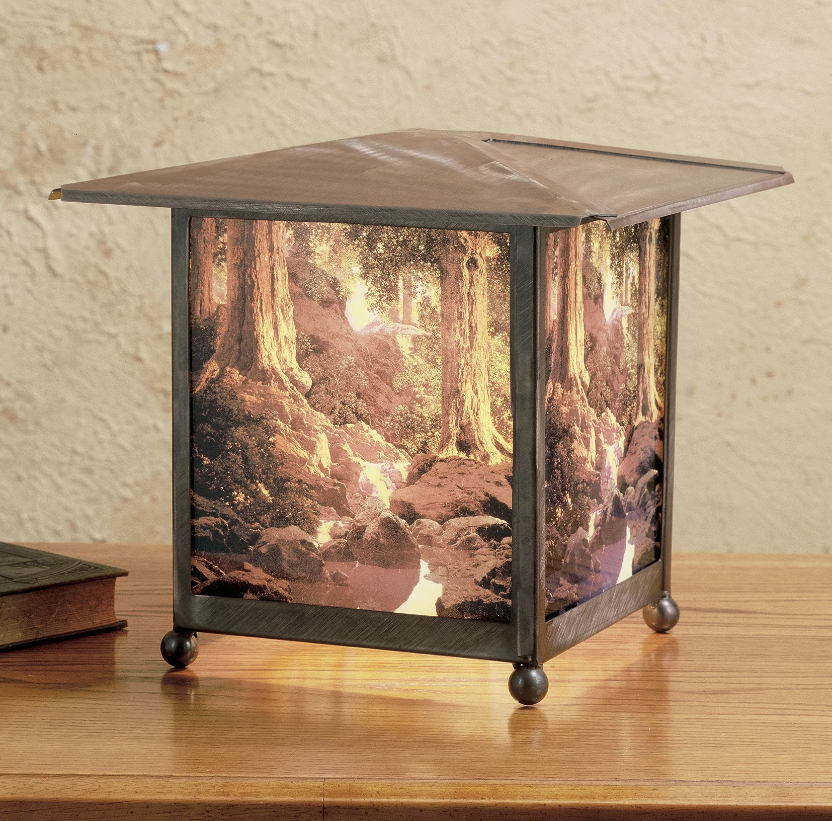 Maxfield Parrish One Light Accent Lamp in Antique Copper