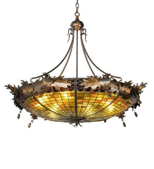 The Meyda Tiffany - Greenbriar Oak by Meyda Lighting - Image 2