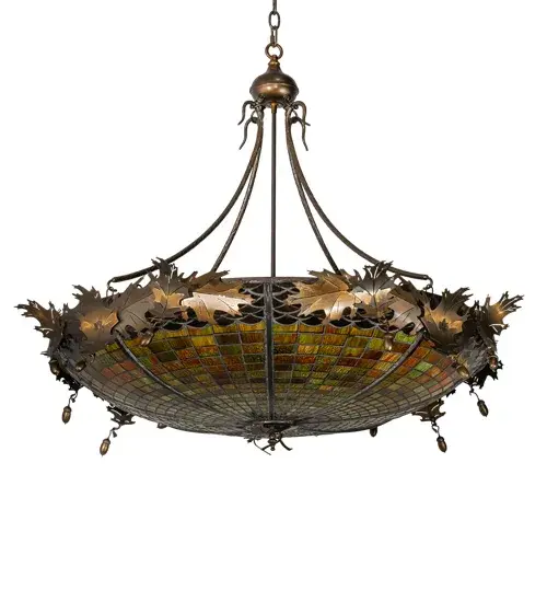 The Meyda Tiffany - Greenbriar Oak by Meyda Lighting - Image 3