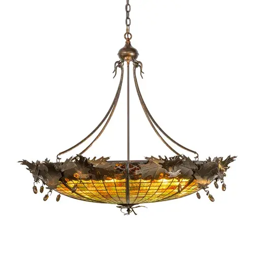 The Meyda Tiffany - Greenbriar Oak by Meyda Lighting - Image 5