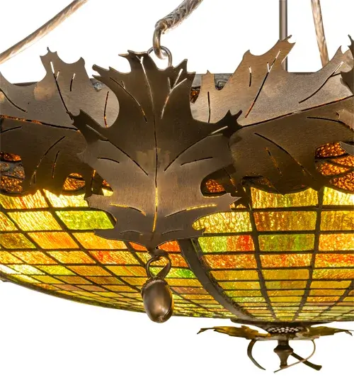The Meyda Tiffany - Greenbriar Oak by Meyda Lighting - Image 8