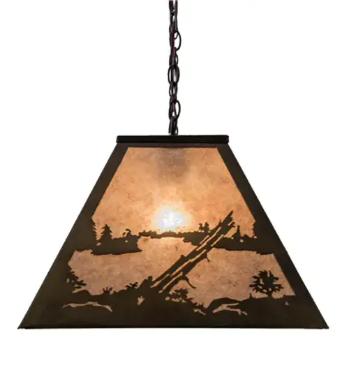 The Meyda Tiffany - Deer At Lake by Meyda Lighting - Image 7