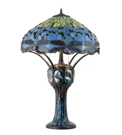 The Meyda Tiffany - Tiffany Hanginghead Dragonfly by Meyda Lighting - Image 2