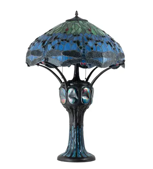 The Meyda Tiffany - Tiffany Hanginghead Dragonfly by Meyda Lighting - Image 3