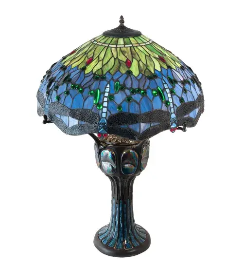 The Meyda Tiffany - Tiffany Hanginghead Dragonfly by Meyda Lighting - Image 4