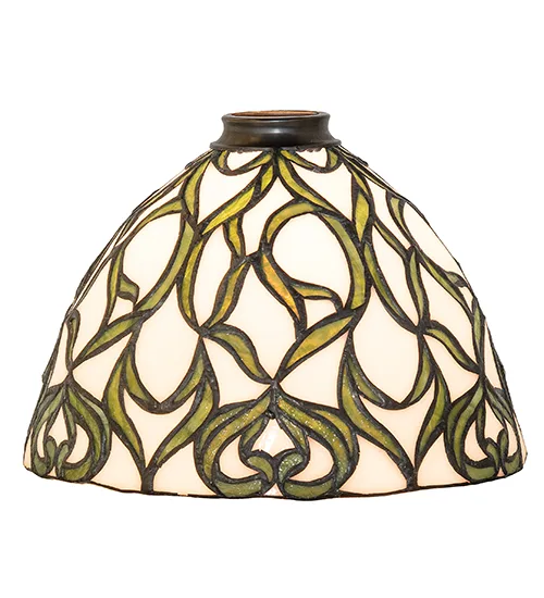 10" Wide Grand Tulip Medallion Shade
