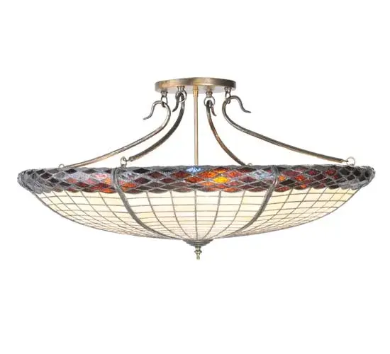 The Meyda Tiffany - Greenbriar Oak by Meyda Lighting - Image 4