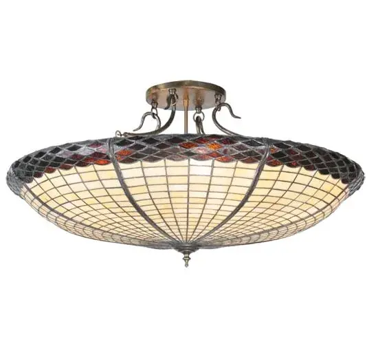 The Meyda Tiffany - Greenbriar Oak by Meyda Lighting - Image 5