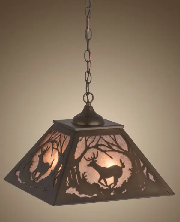 The Meyda Tiffany - Deer At Dawn by Meyda Lighting - Image 1