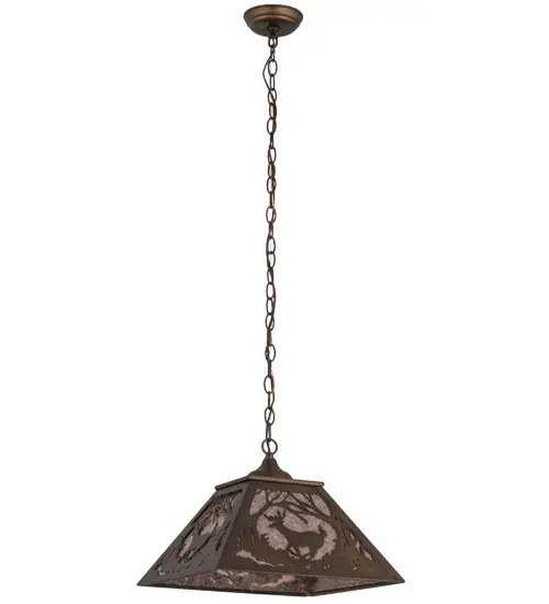 The Meyda Tiffany - Deer At Dawn by Meyda Lighting - Image 3