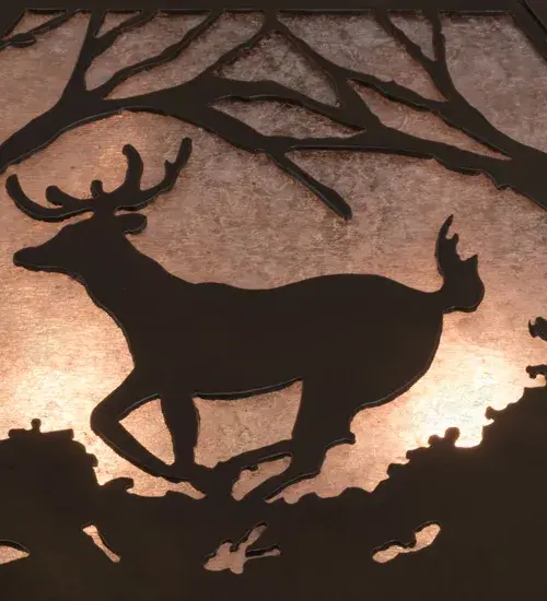 The Meyda Tiffany - Deer At Dawn by Meyda Lighting - Image 8