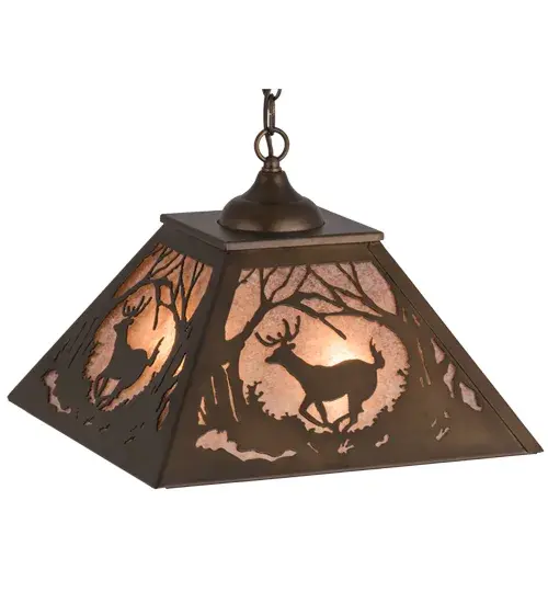 The Meyda Tiffany - Deer At Dawn by Meyda Lighting - Image 10