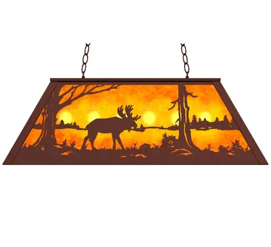 The Meyda Tiffany - Moose At Lake by Meyda Lighting - Image 3