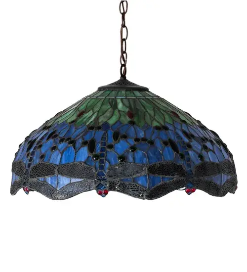 The Meyda Tiffany - Tiffany Hanginghead Dragonfly by Meyda Lighting - Image 2