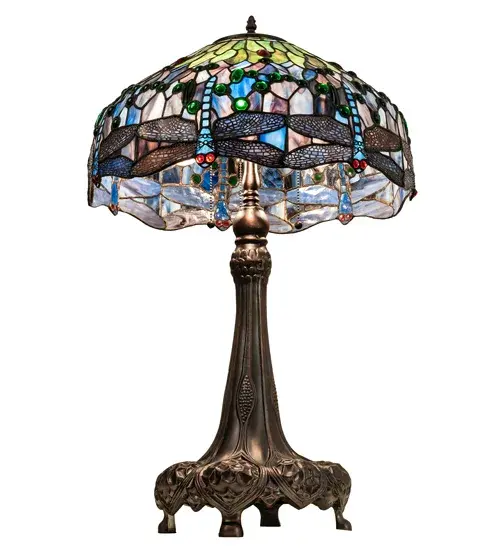 The Meyda Tiffany - Tiffany Hanginghead Dragonfly by Meyda Lighting - Image 5