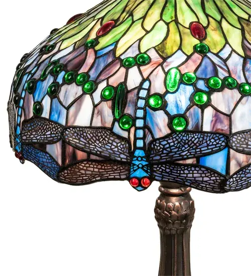 The Meyda Tiffany - Tiffany Hanginghead Dragonfly by Meyda Lighting - Image 6