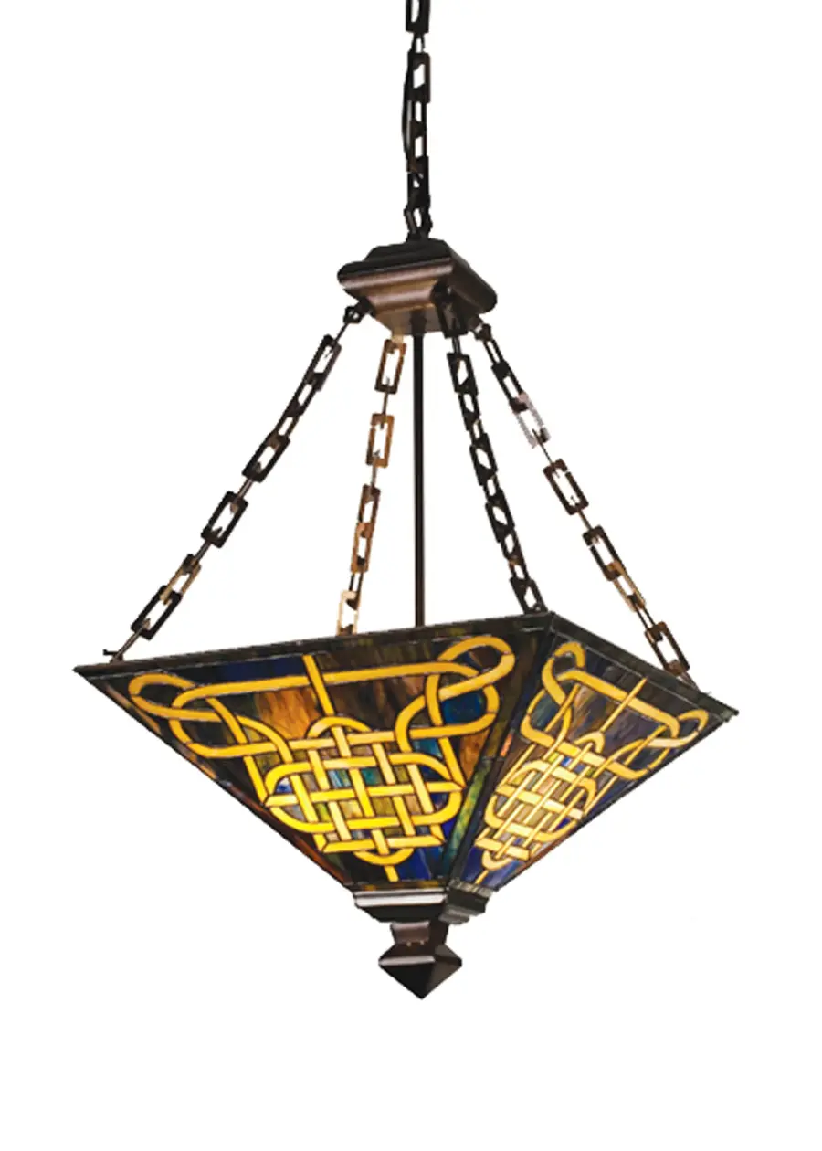 The Knotwork Mission by Meyda Lighting