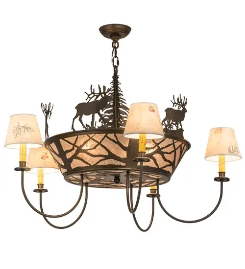 The Elk on the Loose by Meyda Lighting - Image 2