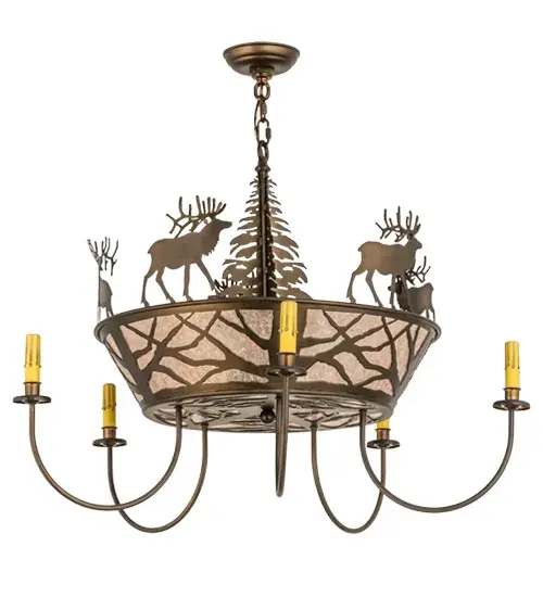 The Elk on the Loose by Meyda Lighting - Image 11