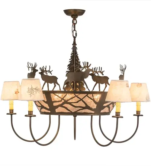 The Elk on the Loose by Meyda Lighting - Image 5