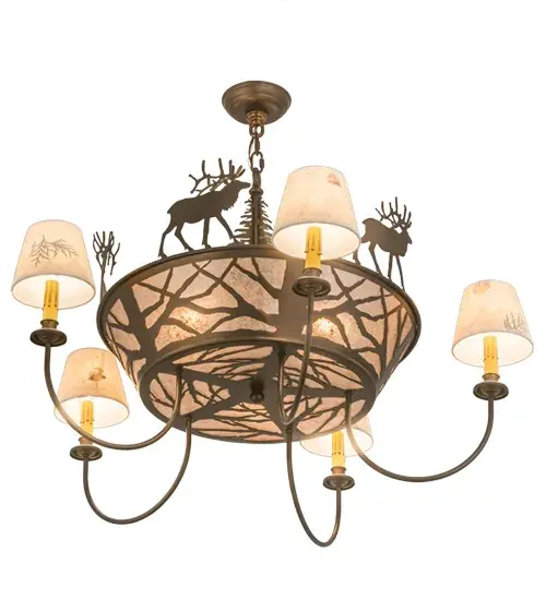 The Elk on the Loose by Meyda Lighting - Image 6