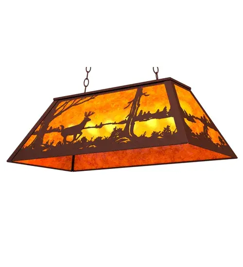 The Meyda Tiffany - Deer At Lake by Meyda Lighting - Image 5