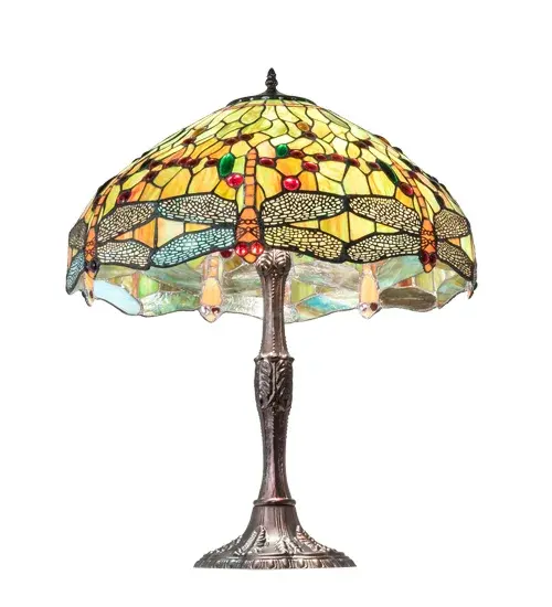 The Meyda Tiffany - Tiffany Hanginghead Dragonfly by Meyda Lighting - Image 6