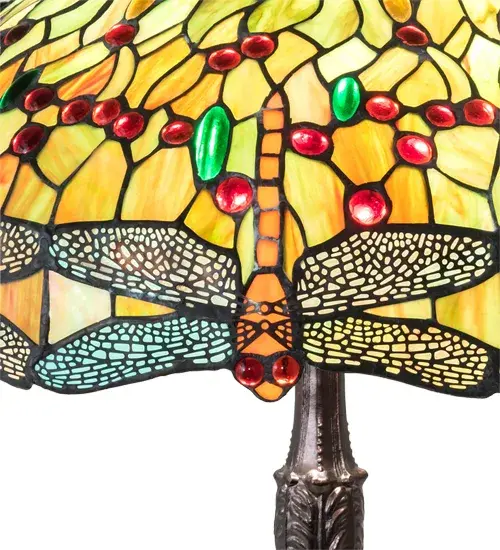 The Meyda Tiffany - Tiffany Hanginghead Dragonfly by Meyda Lighting - Image 7
