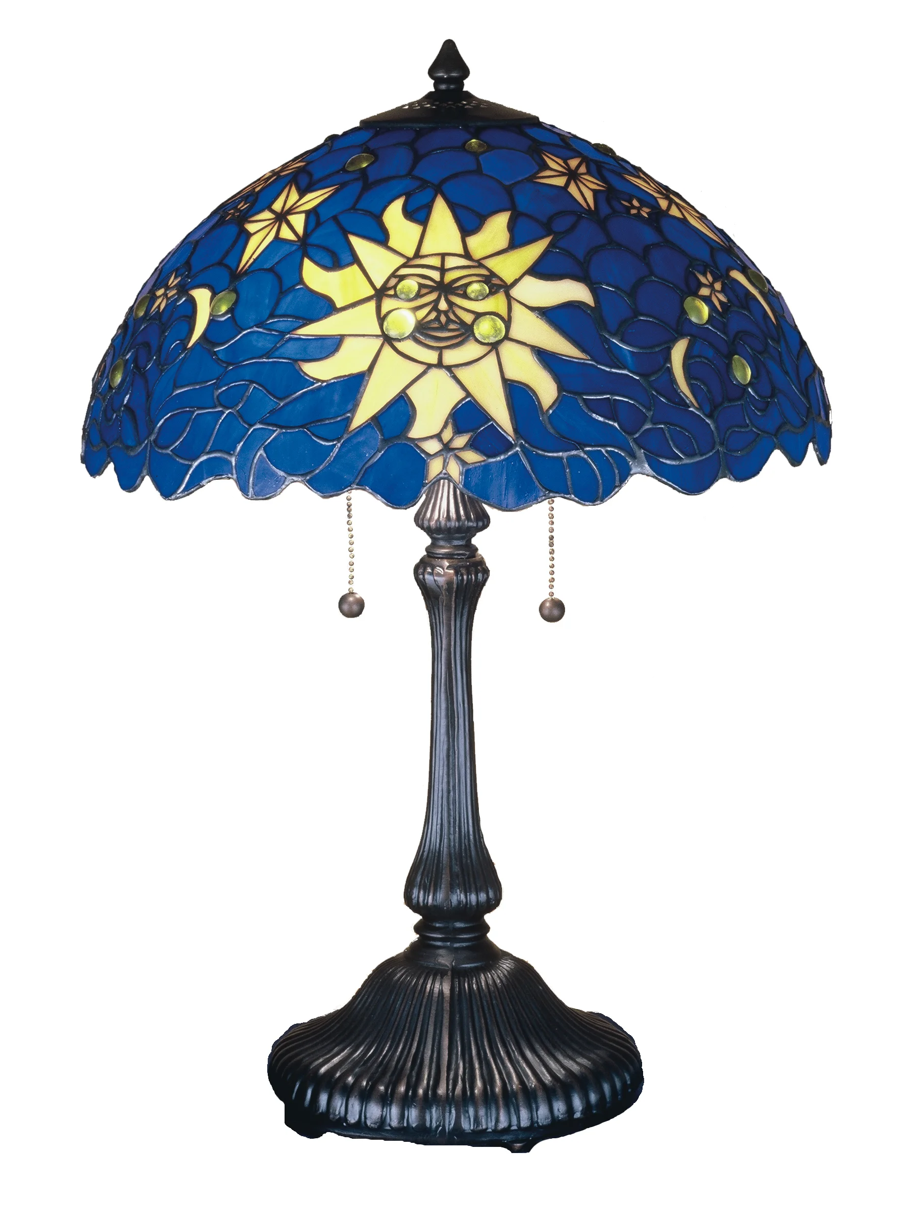 23" High Sun, Moon & Stars Table Lamp