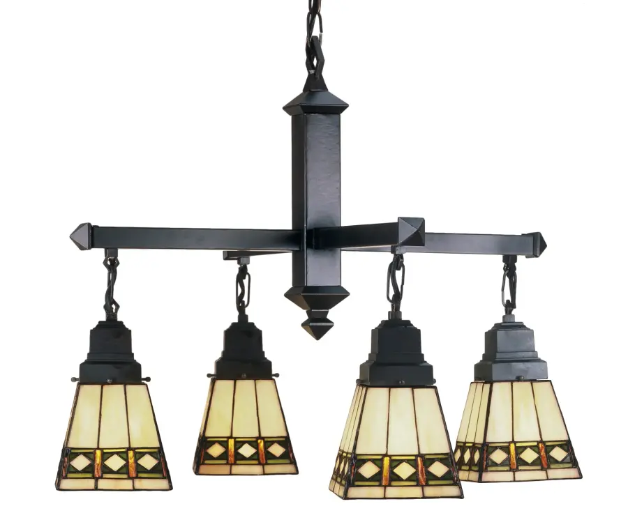 The Meyda Tiffany - Diamond Band Mission by Meyda Lighting